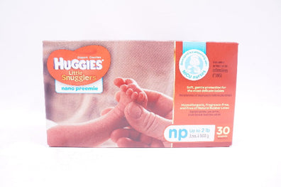 Huggies Little Snugglers Nano Preemie Up to 2 lb - Pack of 30